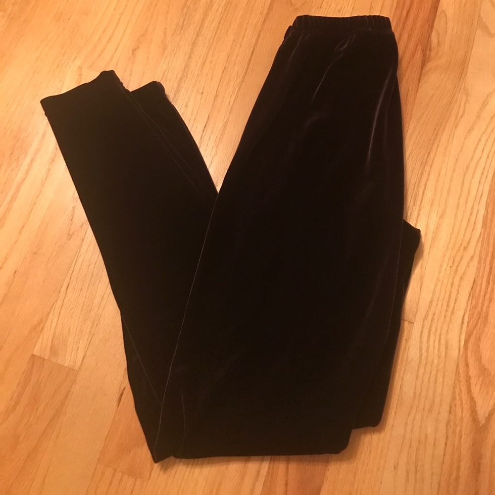 Vintage Burgundy Velvet pants. Excellent condition